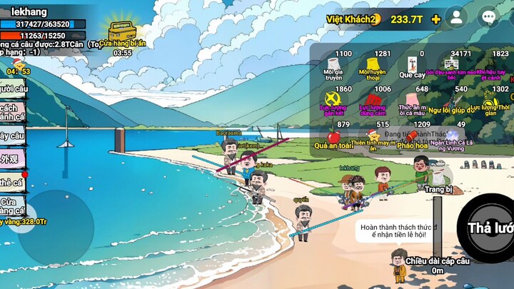 câu cá vạn cân 🐟🐟🐟