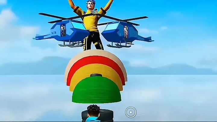 TOP GLOBAL PARKOUR FF #ff #freefire