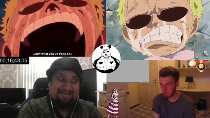 Doflamingo's past reaction mashup - one piece