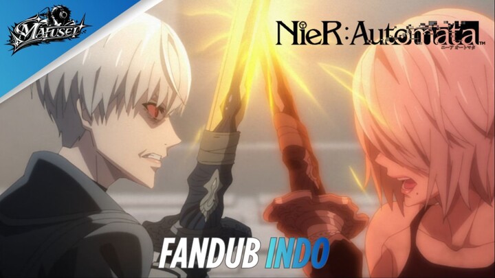 (FANDUB INDO) 9S VS A2 | NIER AUTOMATA | By Mafusei