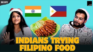 Indians Trying Filipino Christmas Food? | The Big Bite | Food Reaction | Social Kandura