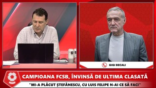 Gigi Becali, SHOW inainte de CFR Cluj - Rapid: "NU VREAU SA BATA CFR-UL"