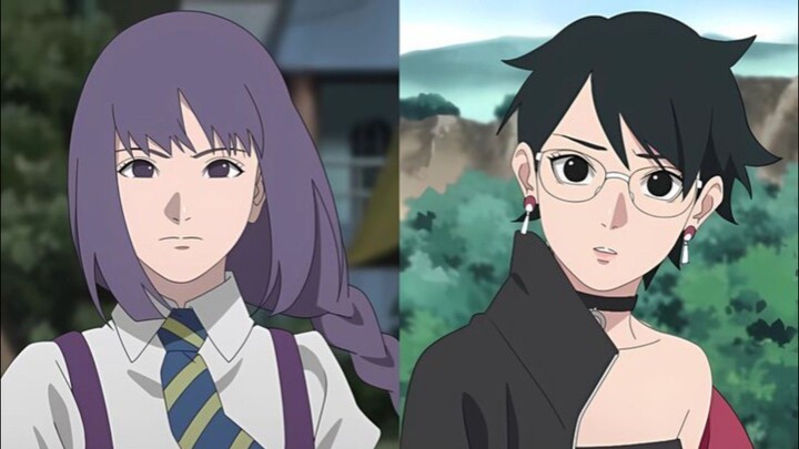 SARADA UCHIHA VS SUMIRE KAKEI