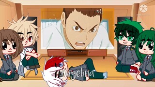 bnha react to haikyuu (1/?)