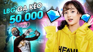 [Free Fire] LBG Thách Kèo Solo 50.000 Kim Cương | HEAVY Alice