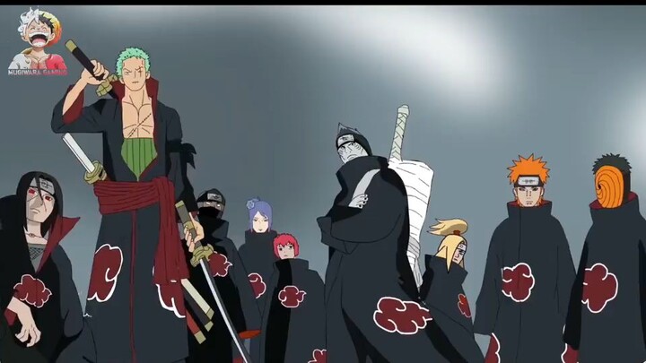 ZORO & AKATSUKI DATANG MEMBANTU LUFFY!!! -ONE PIECE