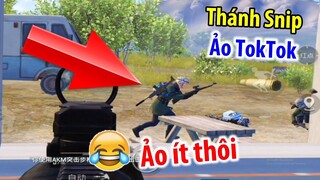 Đụng độ thánh Vẩy Snip : Chuyên Vẩy Snip ảo ảo trên Tiktok | PUBG Mobile