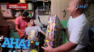 AHA-ppiness Box, nagdala ng saya sa isang mag-ama! | AHA!