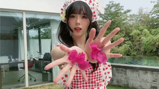 Little chef turns flower hand Jisoo FLOWER