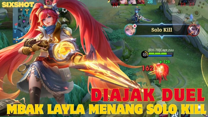 Berani-beraninya Ngajak Mbak Layla Duel !! - MLBB