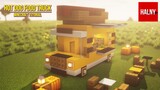 Hot dog food truck - Minecraft tutorial