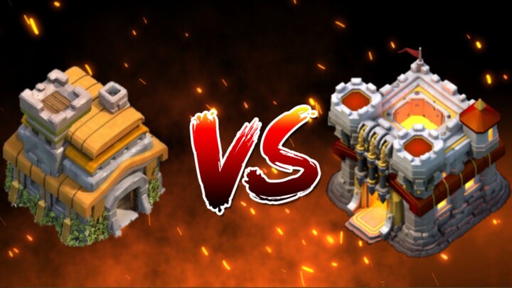clan war league TH7 vs TH11