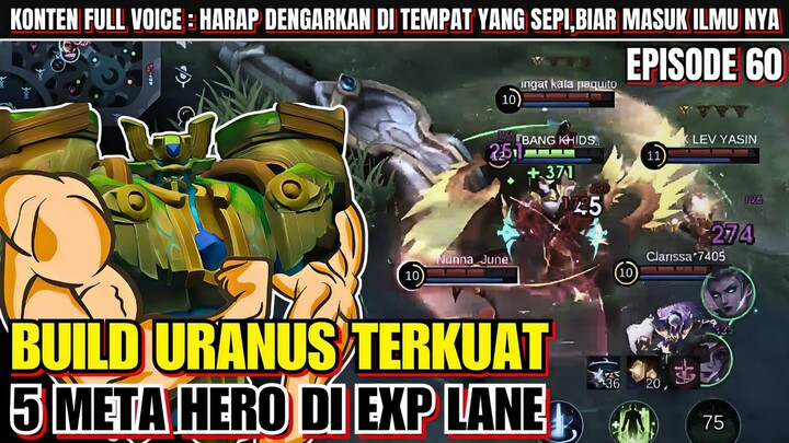 5 HERO META DI EXPLANE || URANYS GAMEPLAY || URANUS BEST BUILD 2024.MLBB/MOBILE LEGENDS