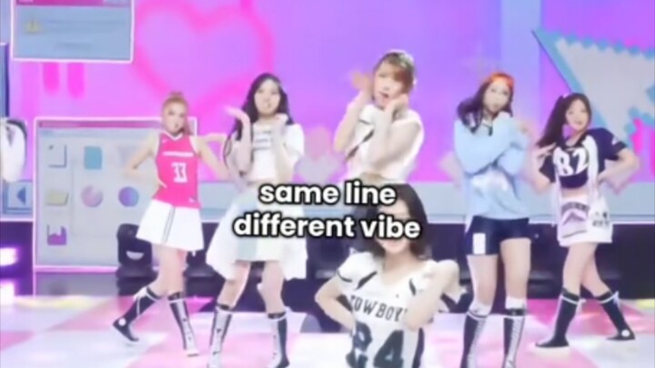 h2h members singing the same part for comparison