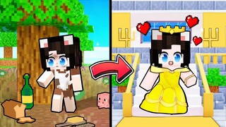 Mèo Simmy CÔNG CHÚA KHỐN KHÓ vs GIÀU CÓ Trong Minecraft
