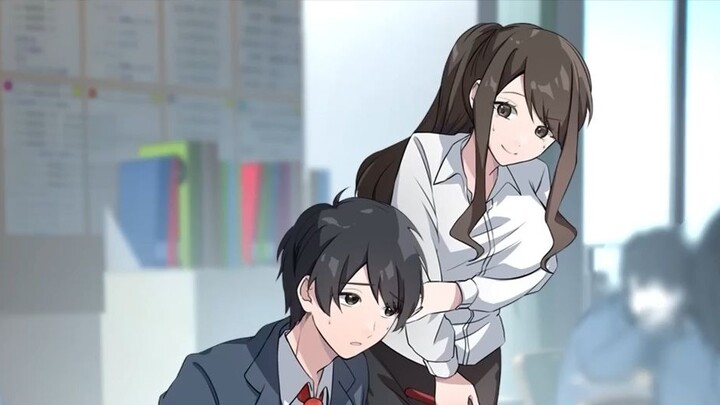 [Comic with sound] (Mature meat) The teacher's voice makes it difficult for me to concentrate