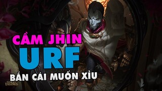 ThrowThi Cầm Jhin Đánh URF Bắn Một Phát Muốn Xỉu | THROWTHI