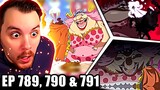 JINBE CHANGED THE GAME! | One Piece REACTION Episode 789, 790 & 791