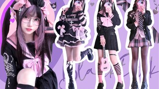 【JK Uniform】💜 Psychotic Girlfriend Style 🖤 Beware of the Anime World~♡