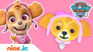 Make PAW Patrol Characters w/ Fluffy Slime 🐶 Slime Time! | Stay Home #WithMe | Nick Jr.