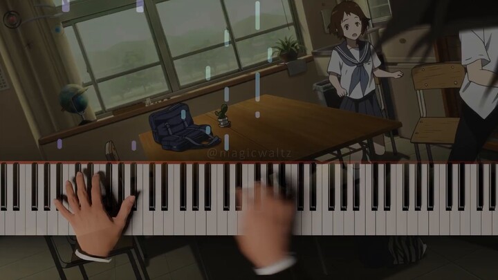 Hyouka OP1 | 优しさの原理Piano ver. ☆ 10th Anniversary (with sheet music)