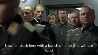 Goering ate the bunker's food supplies