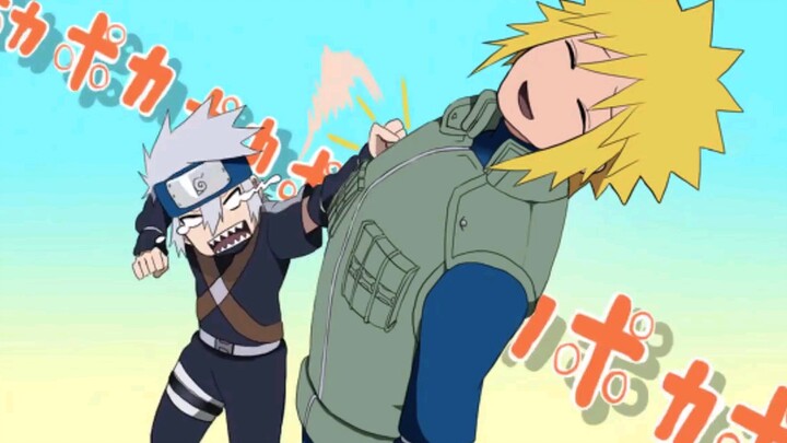 卡卡西爆打水门!