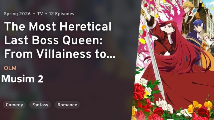 (S2){Eps.02} “Ratu Sang Bos Terakhir Paling Gila" The Most Heretical Last Boss Queen: [Sub Indo]