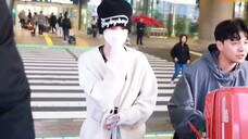 (G)I-DLE 230428 Kakak beradik liar kembali ke Korea Selatan untuk memasuki Bandara Incheon satu demi