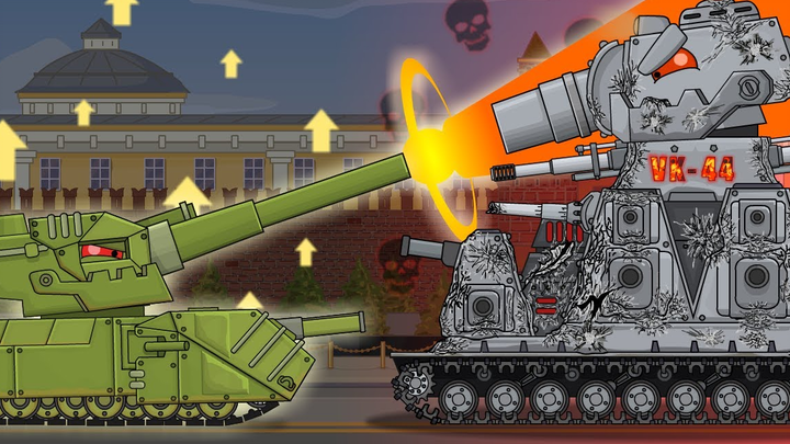 【Tank Animation】Destroy VK-44 (Cooked)