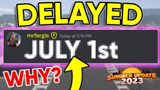 WHY ERLC DELAYED the SUMMER UPDATE? Summer Update 23 Emergency Response Liberty County Roblox