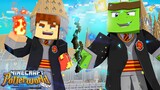 SCUBA STEVE JOINS HOGWARTS! - Minecraft PotterWorld #2