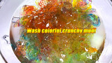 [Cuộc sống] Slime: Rửa slime vừa màu sắc vừa giòn