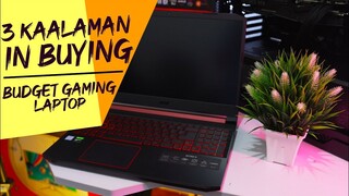 Tatlong Bagay na Dapat Malaman Bago Bumili ng Budget Gaming Laptop over Mainstream Desktop (2019)