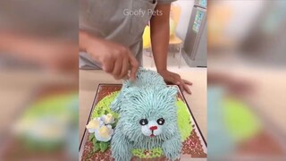 -Dogs and Cat Reaction to Cutting Cake - Pets Kingdom Compilation 🔥