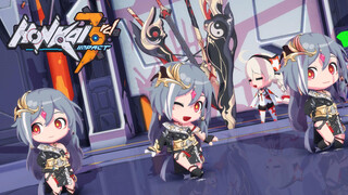 [Hoạt hình 3D] Chibi các nhân vật Honkai Impact 3