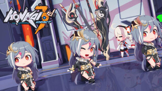 [Animasi 3D] Karakter Chibi dari Honkai Impact 3