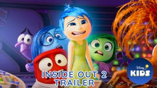 Inside Out 2 | Official Trailer | Disney Kids