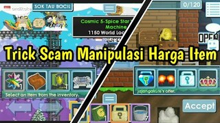 Cara Trick Scam Manipulasi Harga Item | Growtopia Indonesia