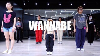 5岁！挑战全网最小kpop女孩！！#itzy #wannabe #韩舞翻跳 #kpop #5岁萌娃 #满级小孩