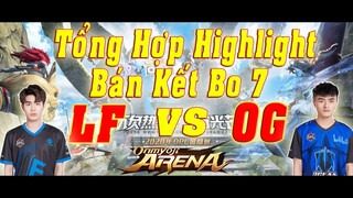 🌸Onmyoji Arena: Bo7 Bán Kết LF vs OG Mãn Nhãn   - Highlight Các Pha Giao Tranh Full 7 Trận