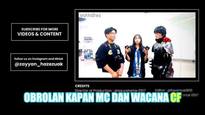 Obrolan Kapan MC dan Wacana CF