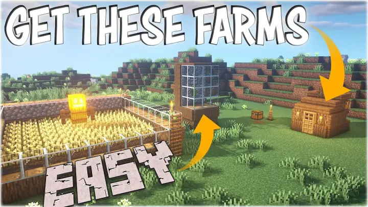 4 EASY Minecraft 1.18 Farms you need for Minecraft 1.18 Survival
