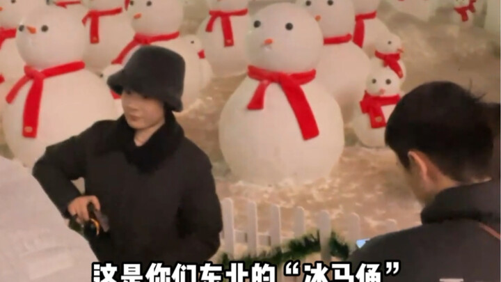 Sichuan people aren’t cold at all in Northeast China!