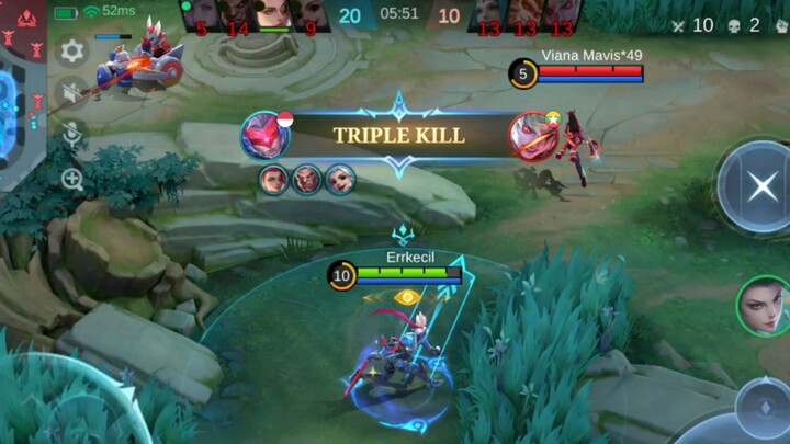 Kelakuan kocak Saber Exp Mobile Legends