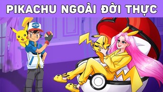 TÔI ĐƯỢC GIA ĐÌNH PIKACHU NHẬN NUÔI | Phim hoạt hình | Buôn Chuyện Quanh Ta #BCQT