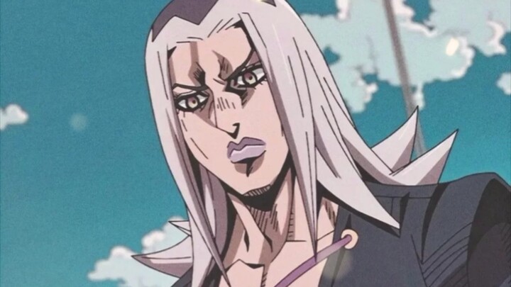 The "4" in Mista's mouth is not supers*ous, it is real