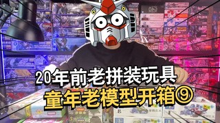 整了一堆20年前的童年拼装玩具，玩具开箱第九期【电动爷们】