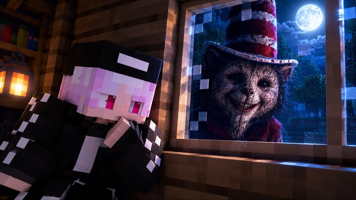 เสียงเพลงที่ได้ยินแล้วต้องวิ่งทันที หรือป่าวนะ !! | Minecraft Cat in the Hat