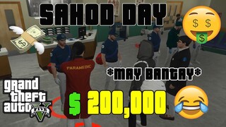 PASILIP SA HOSPITAL NG BILLIONAIRE CITY + SAHOD DAY!! | GTA 5 RP